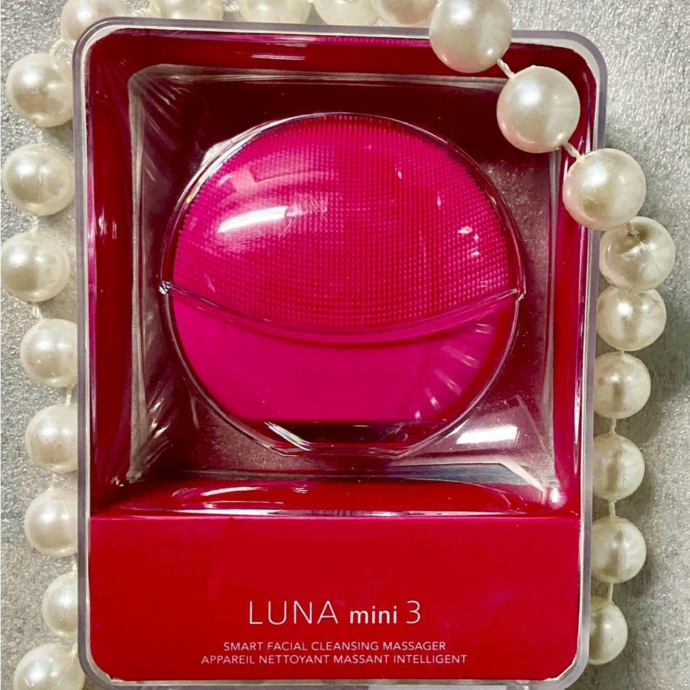 LUNA Mini 3 Smart Facial Cleansing Massager - Pink